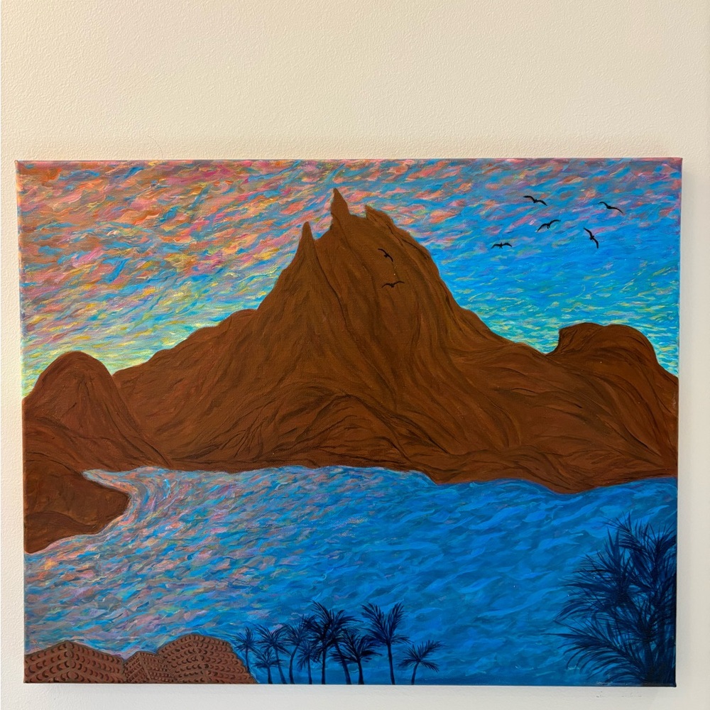 Landscape acrylic Art